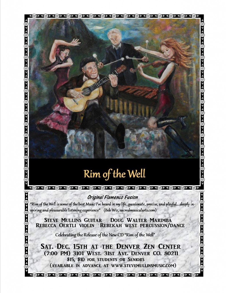 zen center flyer